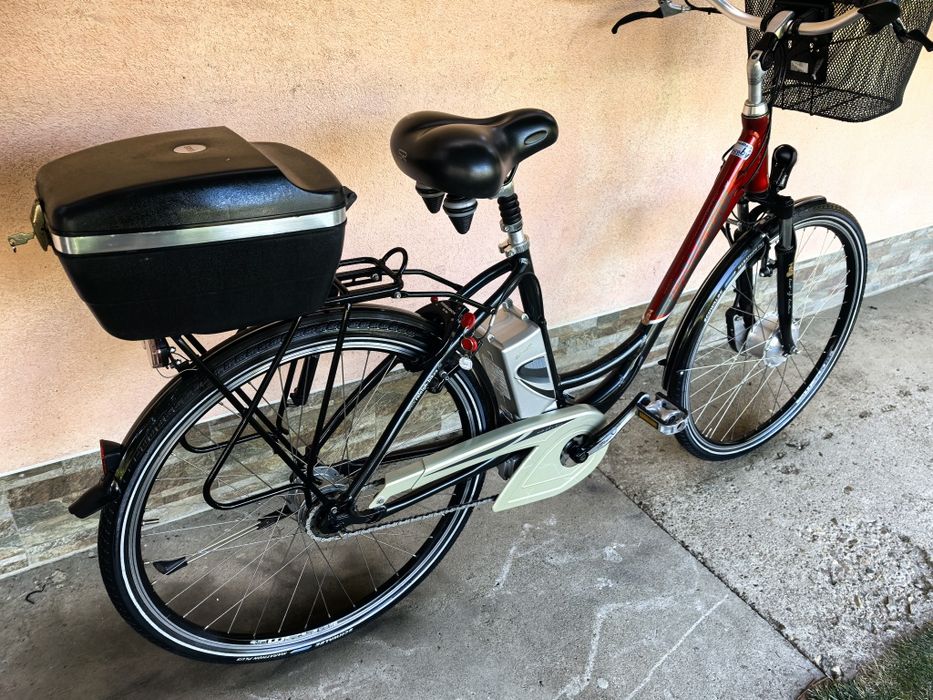 КАТО НОВ!! RALEIGH  Електрически Велосипед Колело 28 ЦОЛА