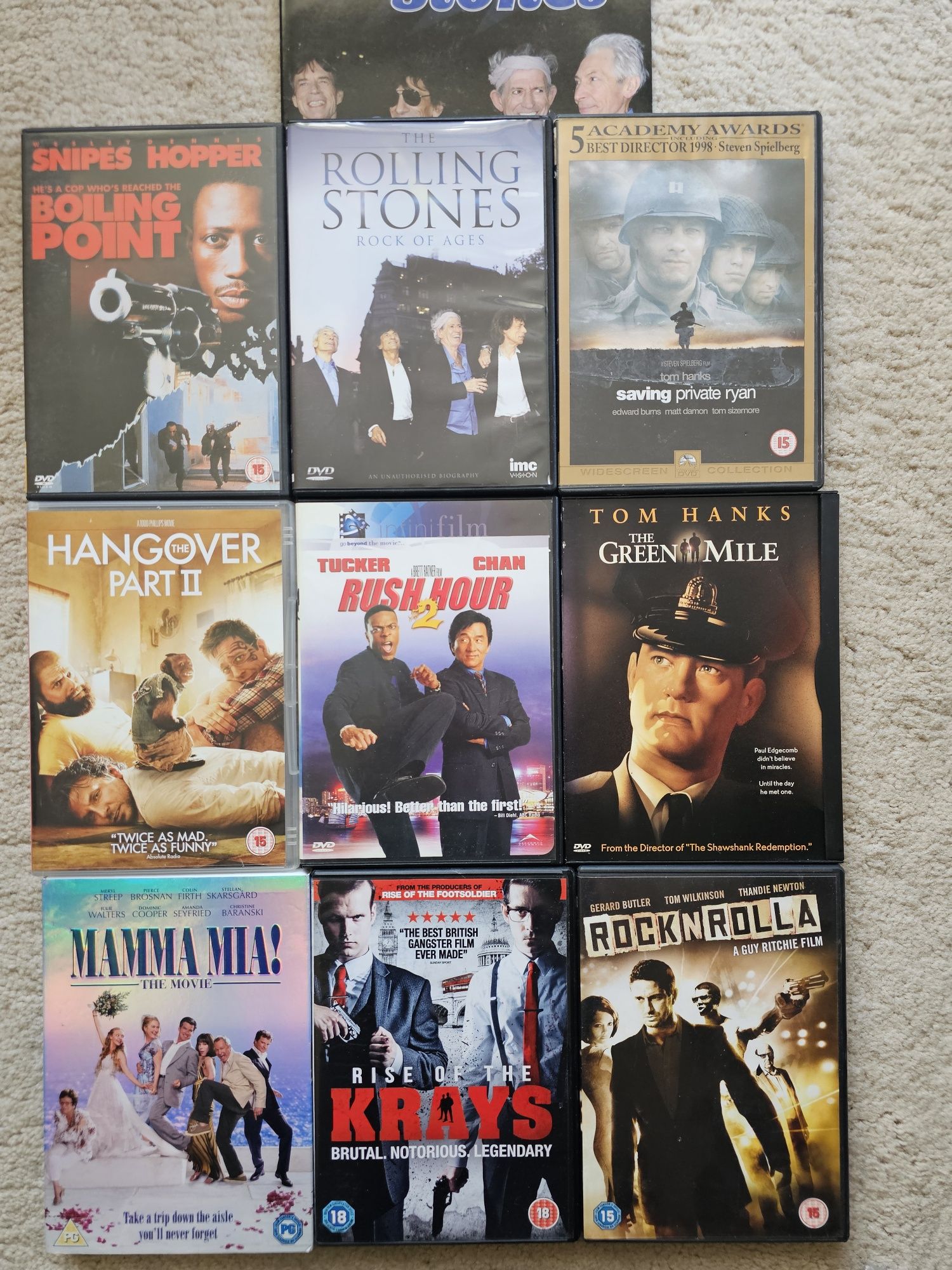 Оригинални DVD от лична колекция на Английски език