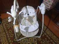 Кресло-качалка для детей от 0 до 3 лет Babycare:butterfly 2 в 1