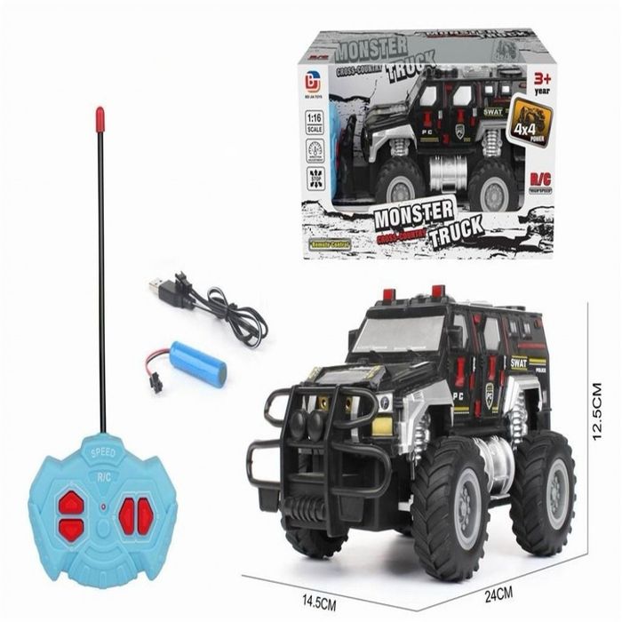 Радиоуправляемият джип Monster Truck SWAT 4x4
