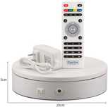 Suport rotativ fotografiere 360 grade max 20 kg 20-68 rpm telecomanda