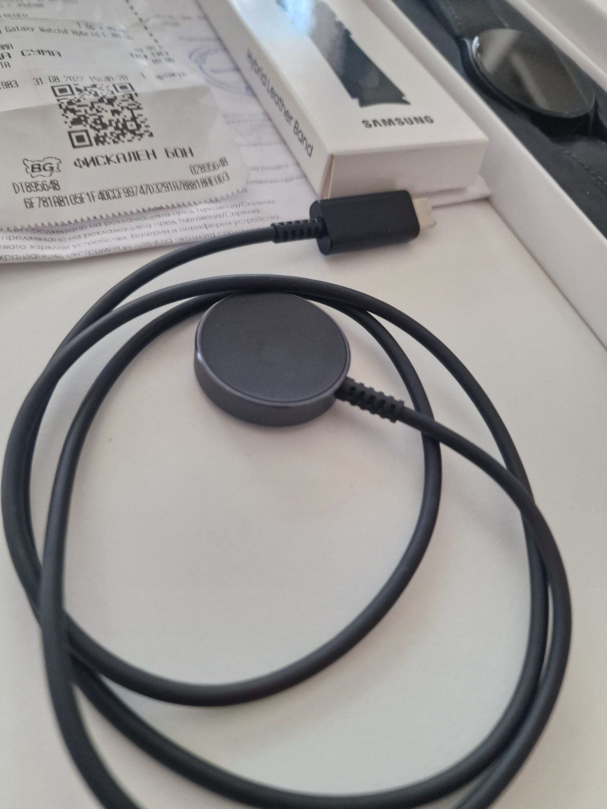 Смарт часовник Samsung GALAXY WATCH 5 с допълнителна каишка