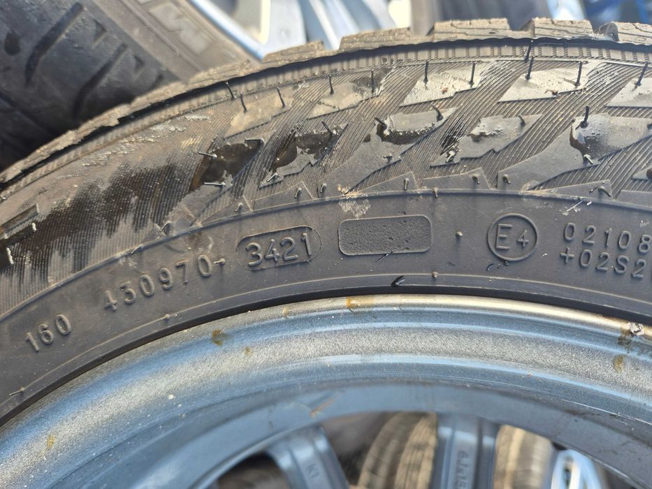 Roti Jante Aliaj + Anvelope IARNA 4x100 185/65/15 Dacia Logan Sandero