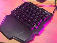 Tastatură mecanică tip Keypad Red switch GENESIS Thor 100 RGB