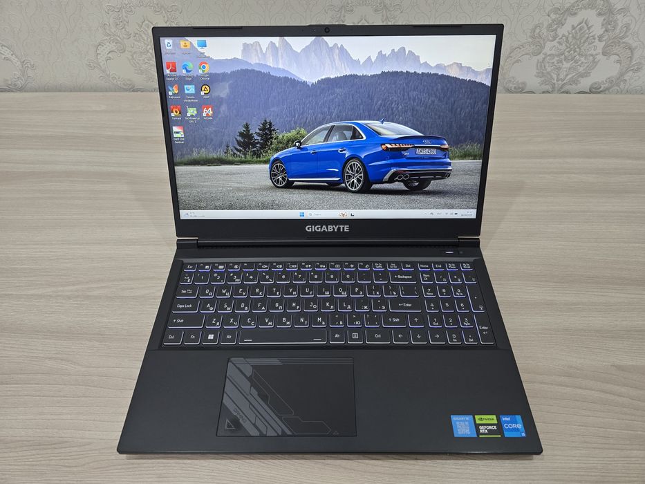 Gigabyte, RTX 4060 8Gb, Core i5-12Th, RAM 16Gb, SSD 512Gb, IPS Full HD