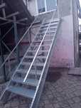 Scări metalice galvanizate