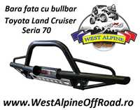 Bara fata Toyota Land Cruiser 70 off road cu bullbar Raptor 4x4