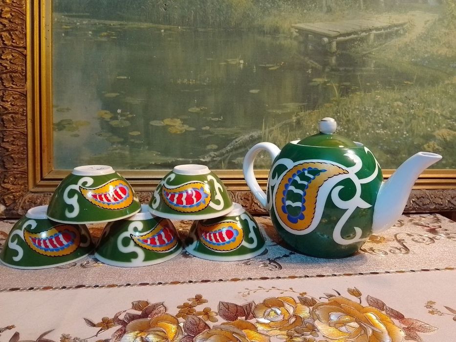 Сервизы чайные разные красивые