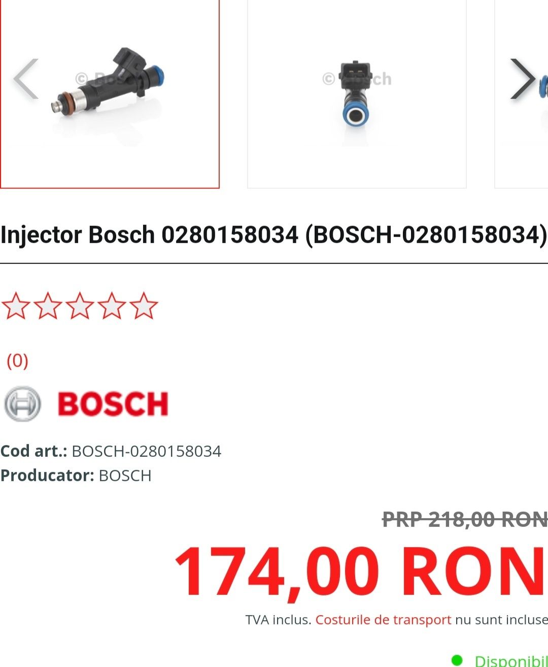 Injectoare Bosch