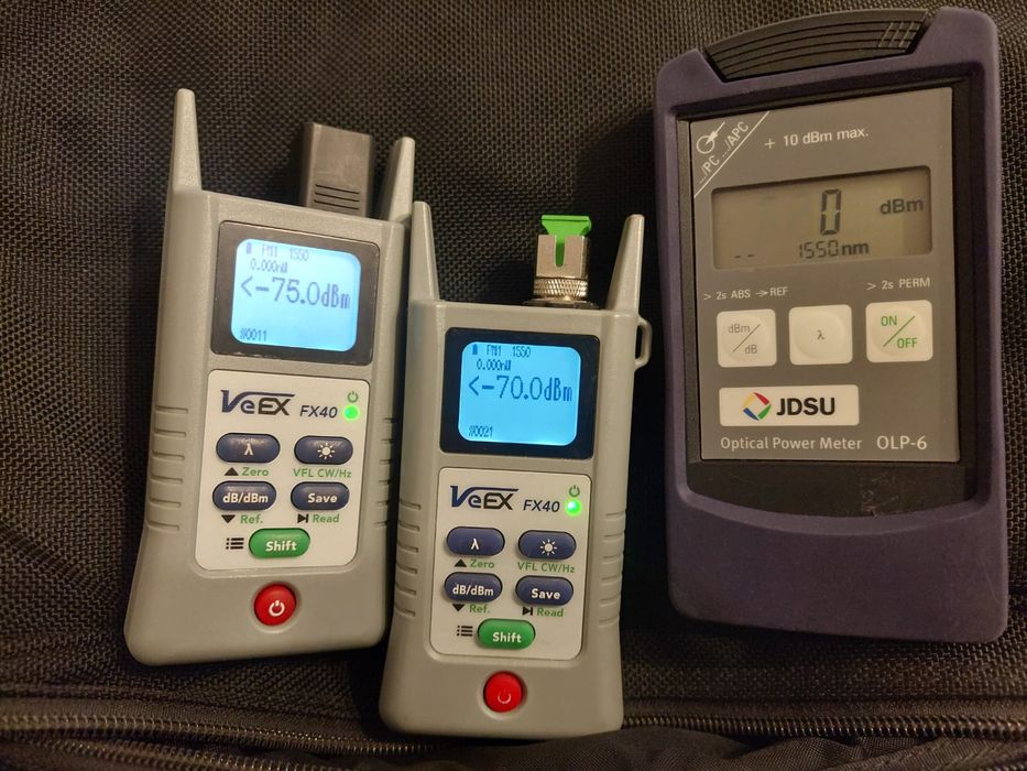 Powermeter / powermetru / power metru  exfo veex jdsu kingfisher