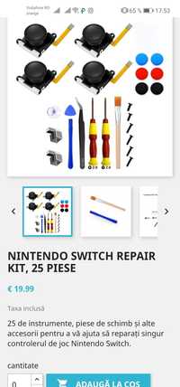 Kit de reparații pentru Nintendo