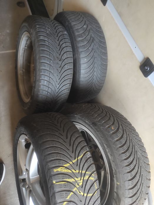 Jante 16"Audi,Skoda,WV,Seat cu anvelope iarna