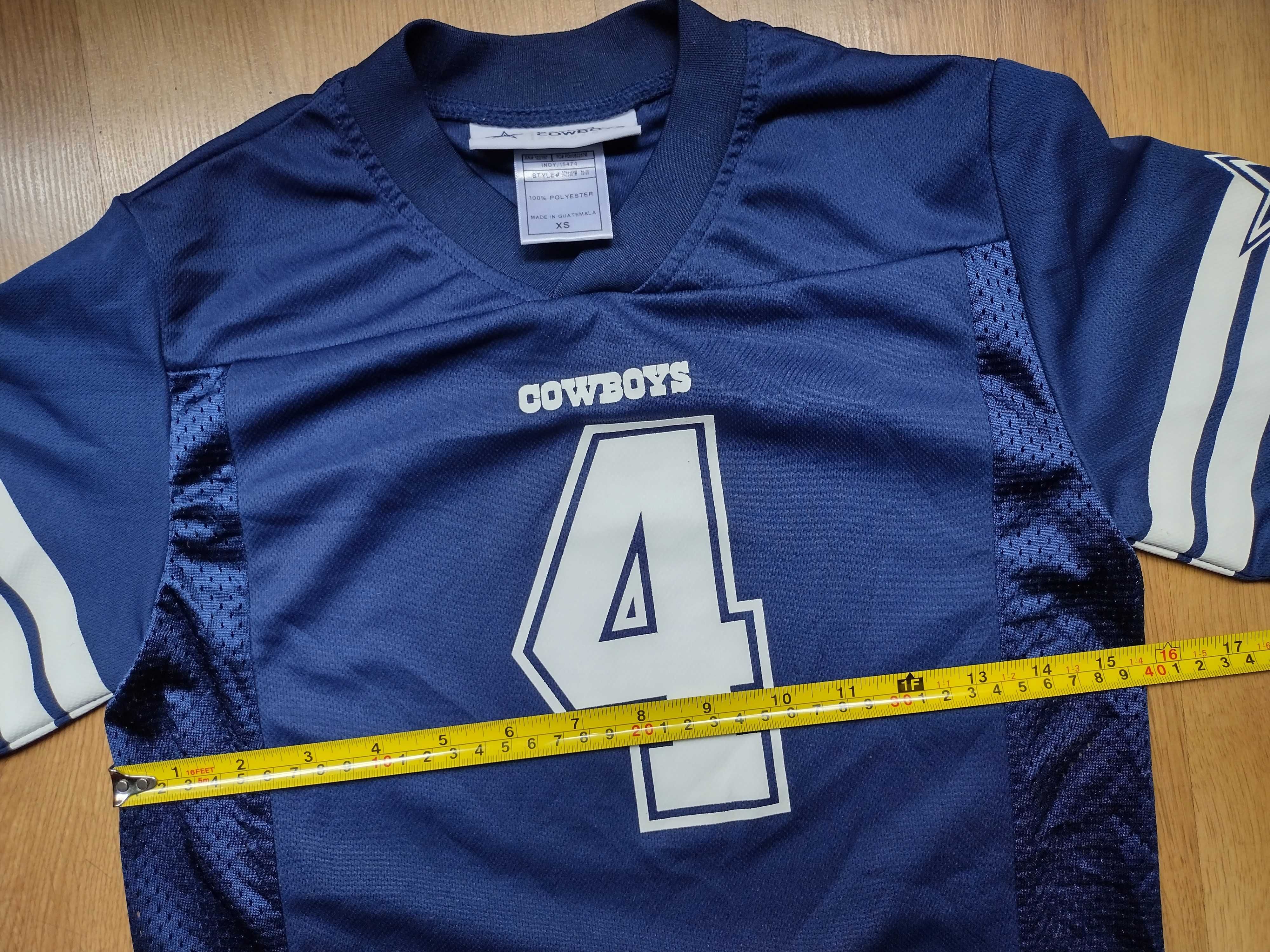 NFL Jursey / Dallas Cowboys  #4 Prescott - детска тениска