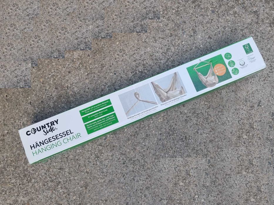 Hamac fotoliu leagan suspendat, nou