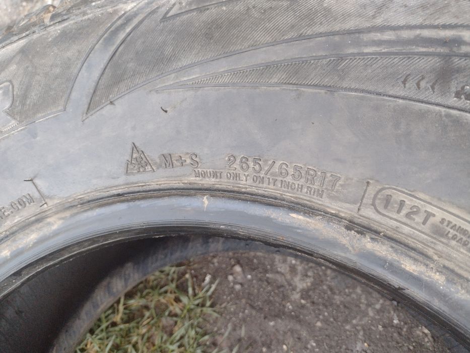 Cooper WSC 2бр.265/65/17 дот3920