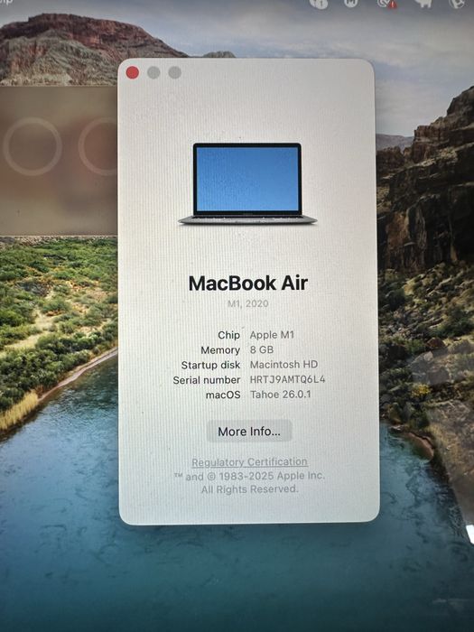 Mackbook Air M1 computer