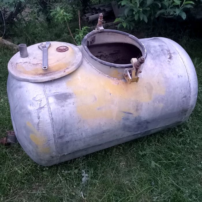 Бочка альюминовая
