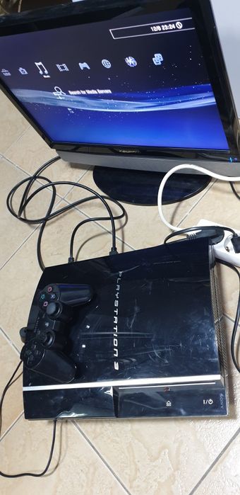 PS 3 Fat с 1бр. Безжичен оригинал Sony контролер 140лв