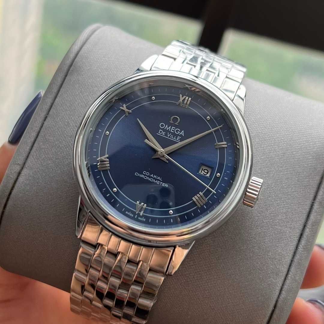 Aвтоматичен мъжки часовник Omega De Ville Prestige Co-Axial Chrono