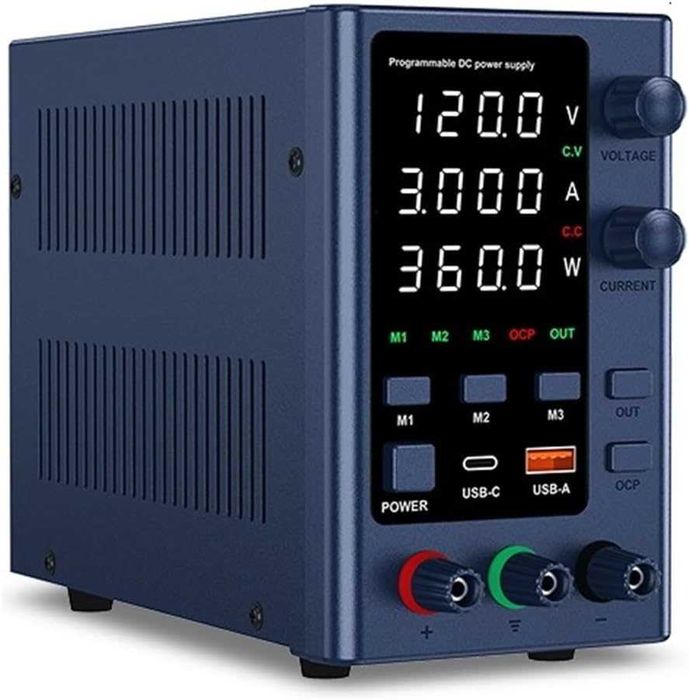 Sursa laborator de curent continuu programabila 120V 3A 360W