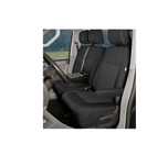 Set huse scaune auto Kegel Tailor Made pentru VW T6 dupa 2015, ptr scaun sofer + bancheta pasager 2 locuri, 1 + 2, cu masuta, bancheta rabatabila