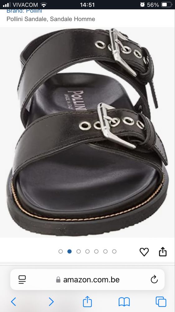 Pollini Оригинални мъжки сандали