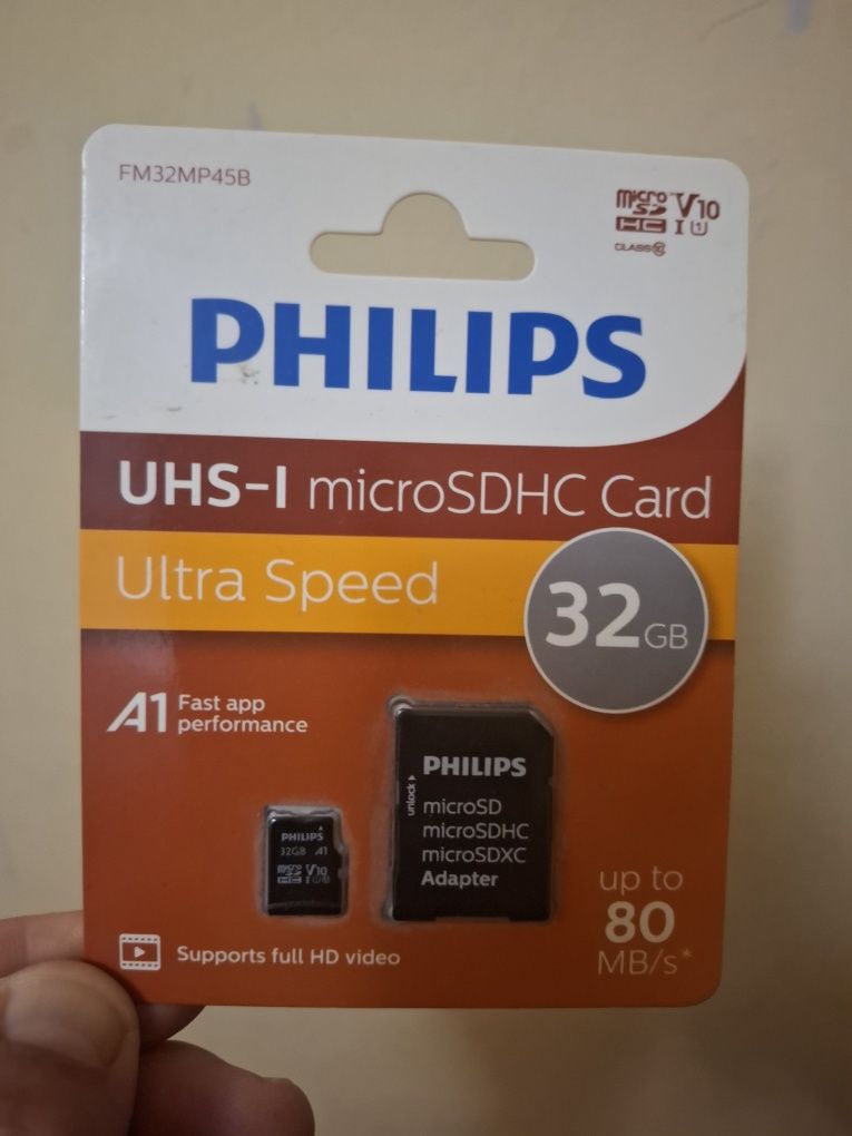 Карта памет PHILIPS 32GB