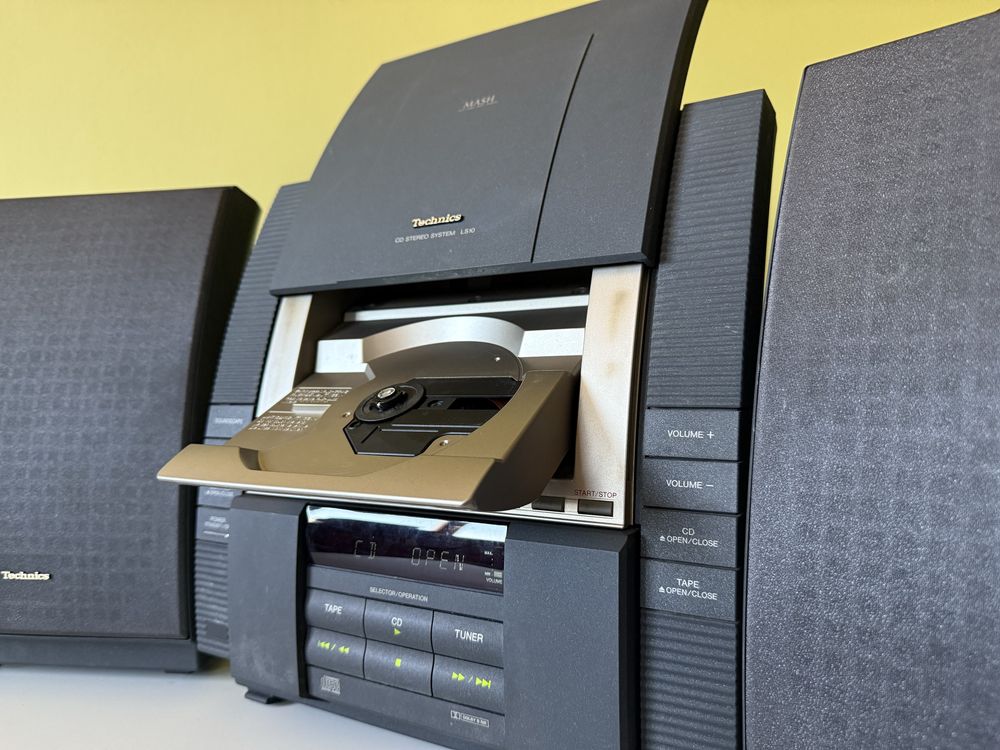 Technics LS10 със CD, амбиентни звуци, FM, касетен дек с auto reverse