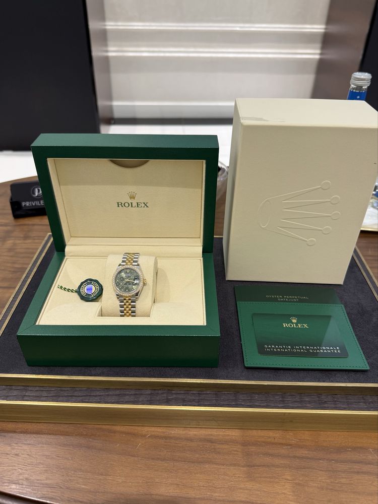 NEW Rolex Datejust 31mm Steel and Yellow Gold 278383rbr