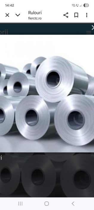 Tabla aluminiu rulou 1mm x80 cm