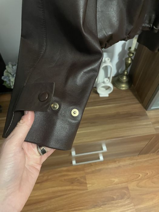 Geaca piele Massimo Dutti