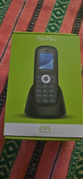 Telefon fix fara fir MobiWire MobiPhone 3G, Negru