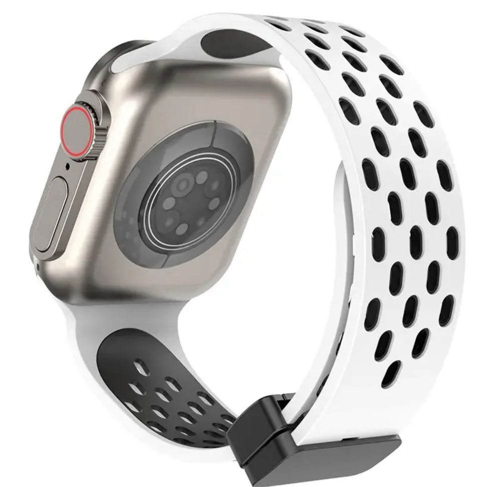 Curea HUSA Magnetica Air Silicon Fin Compatibila Ceas Apple Watch