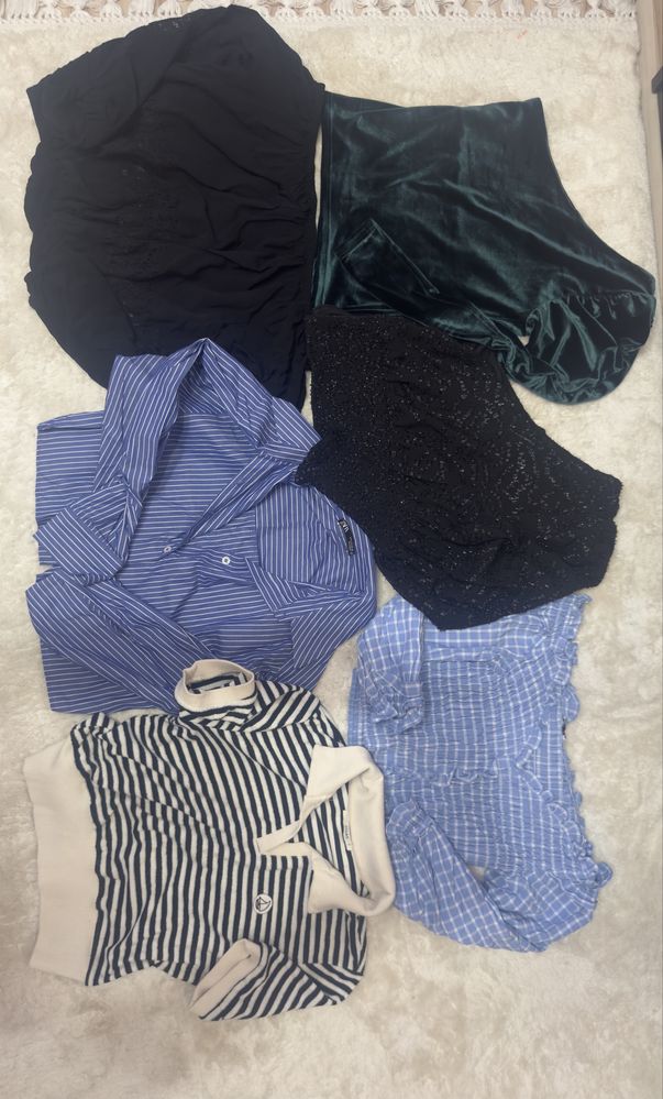 Блузи Guess, Mango, Zara, Colins