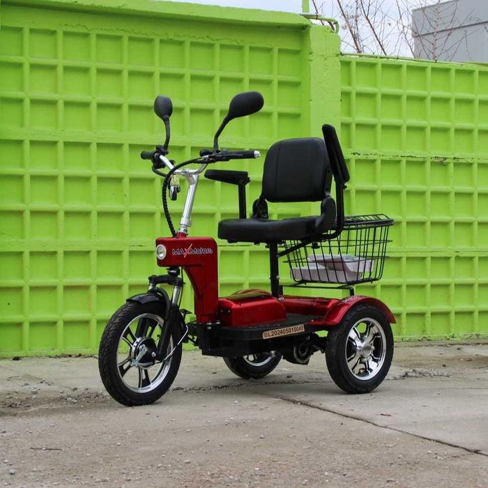 Електрическа  Триколка A6 LUX+ 1000W RED