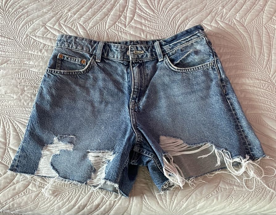 Blugi talie inalta - H&M - Noi