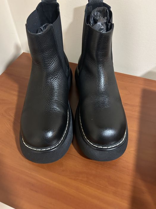 Боти естесвена кожа Steve Madden