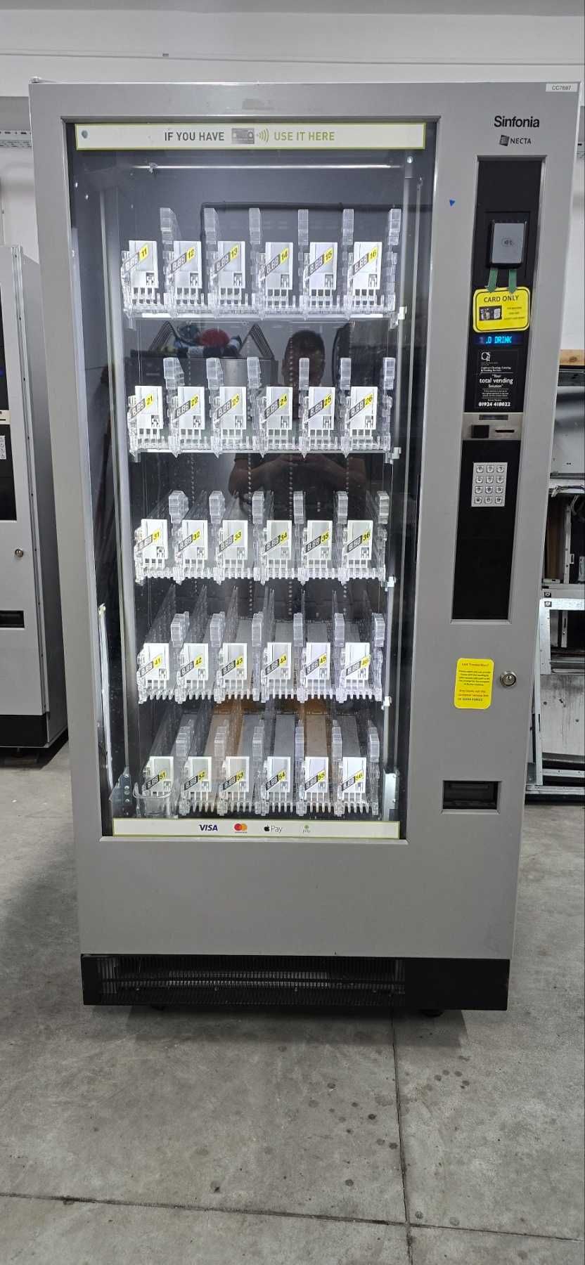 Вендинг машини Зануси Симфония Vending Zanussi Sinfonia