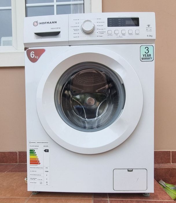Стиральная машина Hofmann HW-610FW не крутится барабан, мотор работает