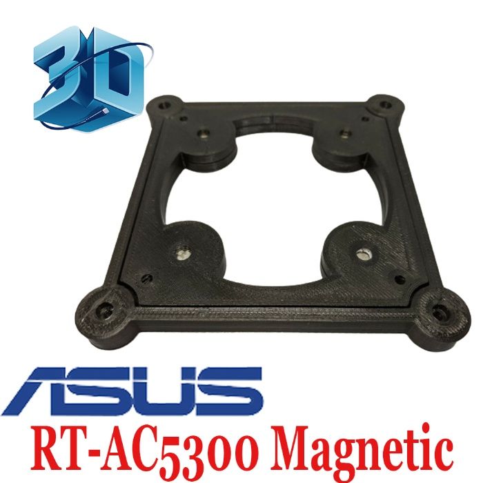 Suport pentru perete Router Asus RT-AC5300 cu prindere Magnetica