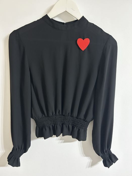 Bluză neagră, superbă, H&M.