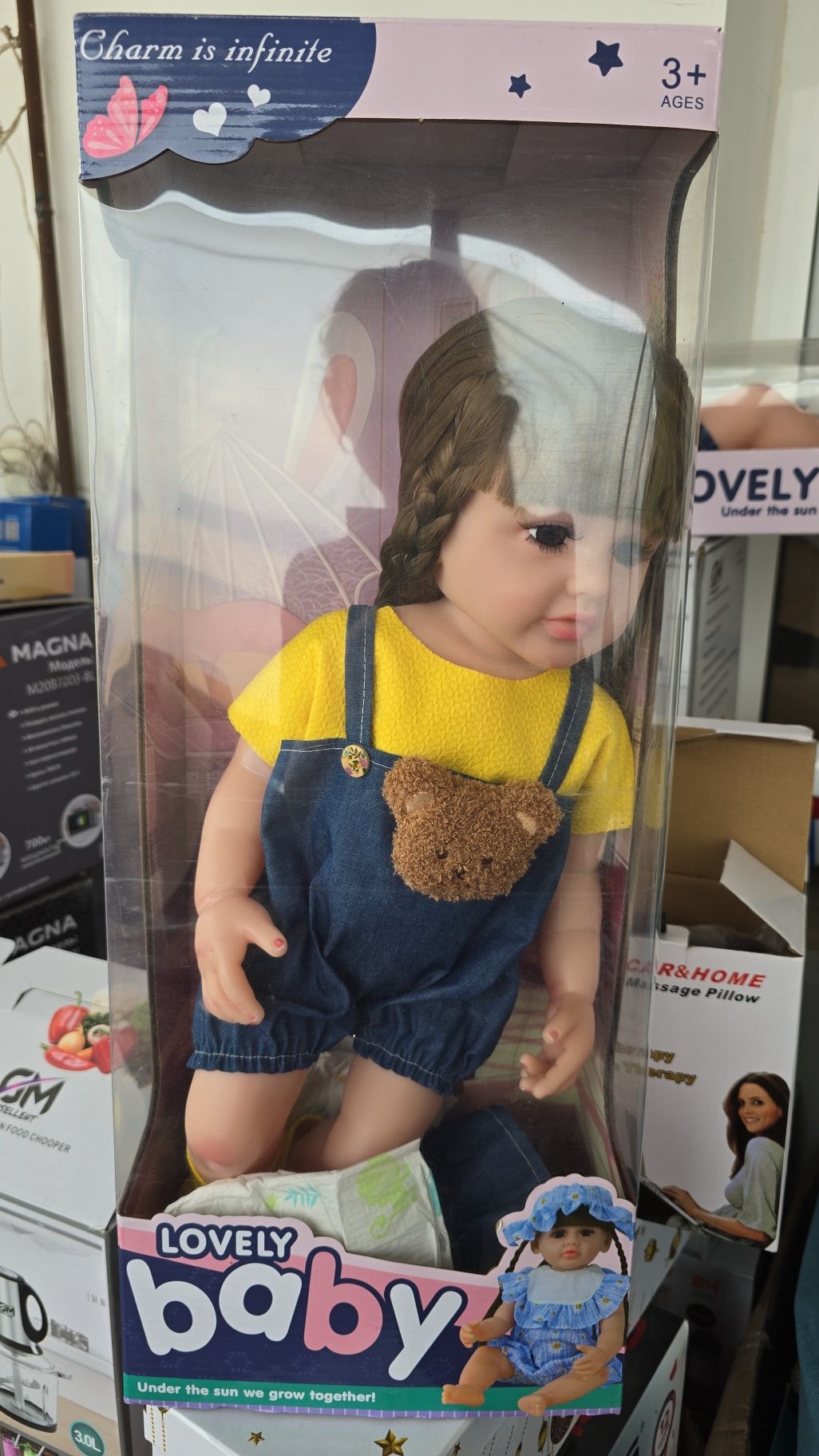 Кукла реборн, силикон. 55см размер