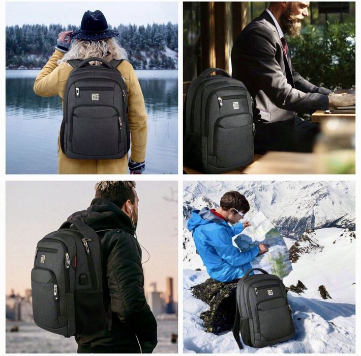 Туристическа и модерна раница за пътуване/Голям капацитет -15%Промоция