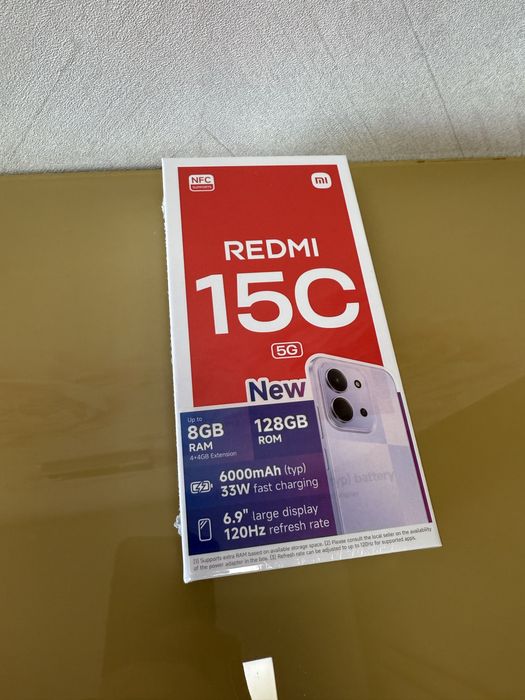 Redmi 15c ЧИСТО НОВ