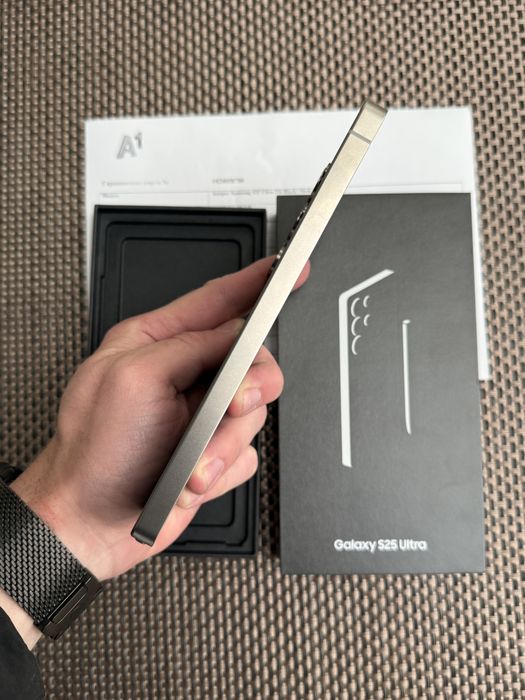 НОВ! *ЛИЗИНГ* Samsung Galaxy S25 Ultra 12/256Gb Titanium Gray 24М ГАР