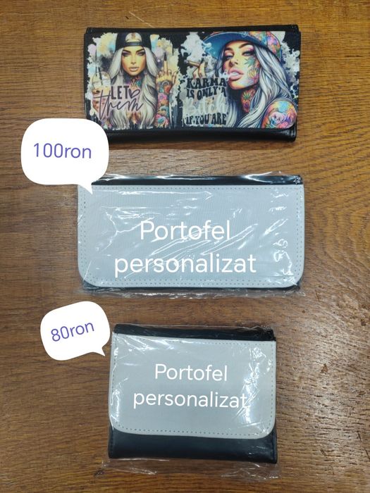 Portofel personalizat pt cadou.