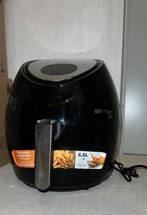 НОВ!Фритюрник с горещ въздух 5.5 л. Ariete Airy Fryer XXL 1800W