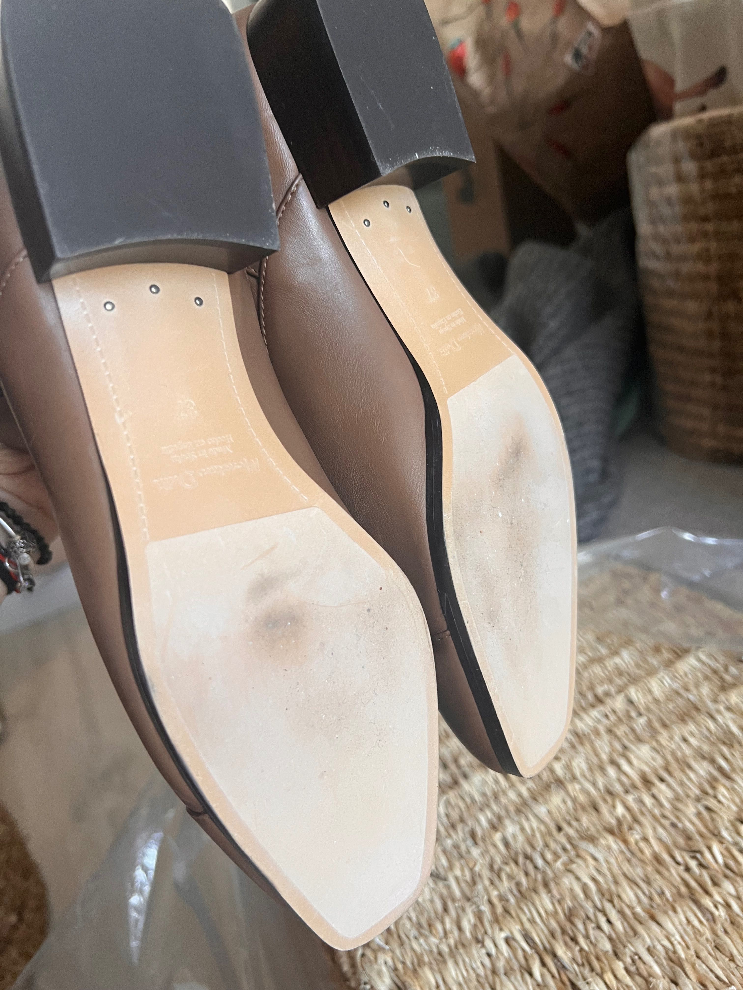 Botine noi Massimo dutti piele naturală 36