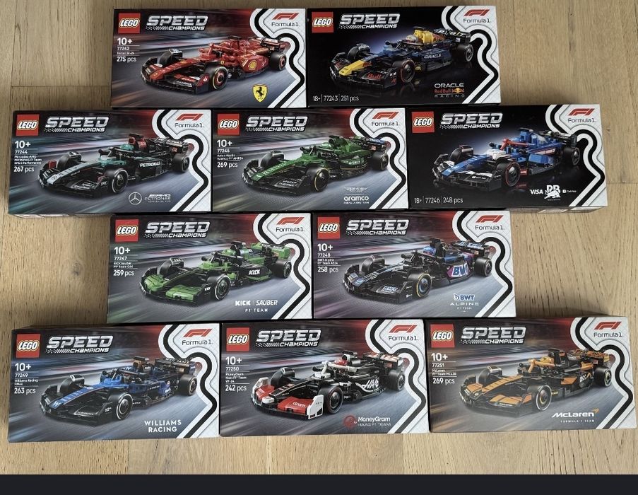 Лего Ф1 speed champions