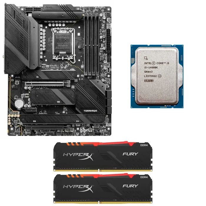 14600K + MSI MAG Z790 Tomahawk WIFI + 32Gb DDR4